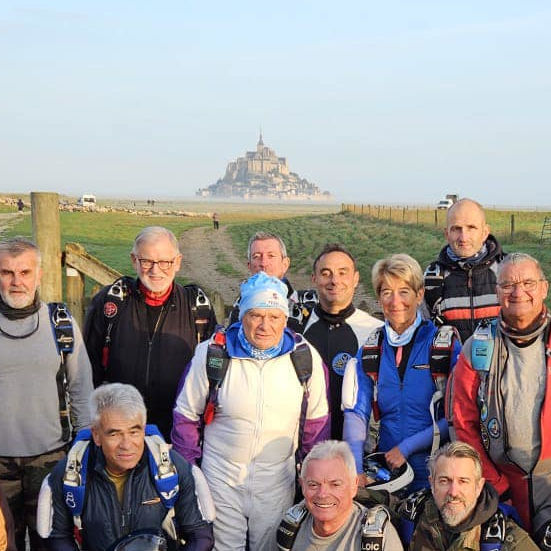 Nos bretons au Mont Saint-Michel